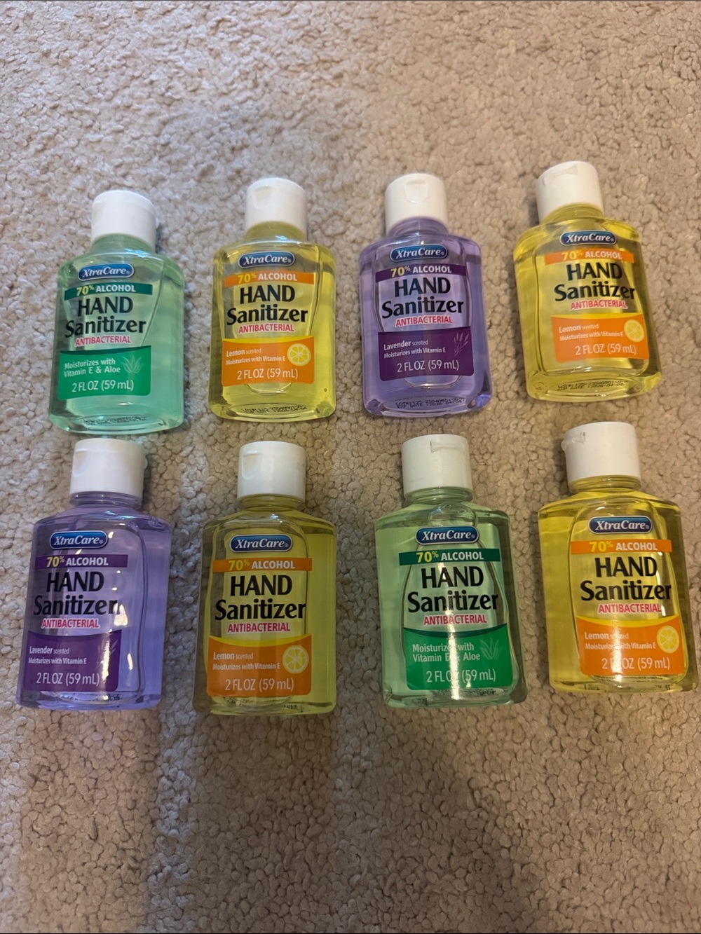 8 count - Xtra Care Hand Sanitizer - various scents